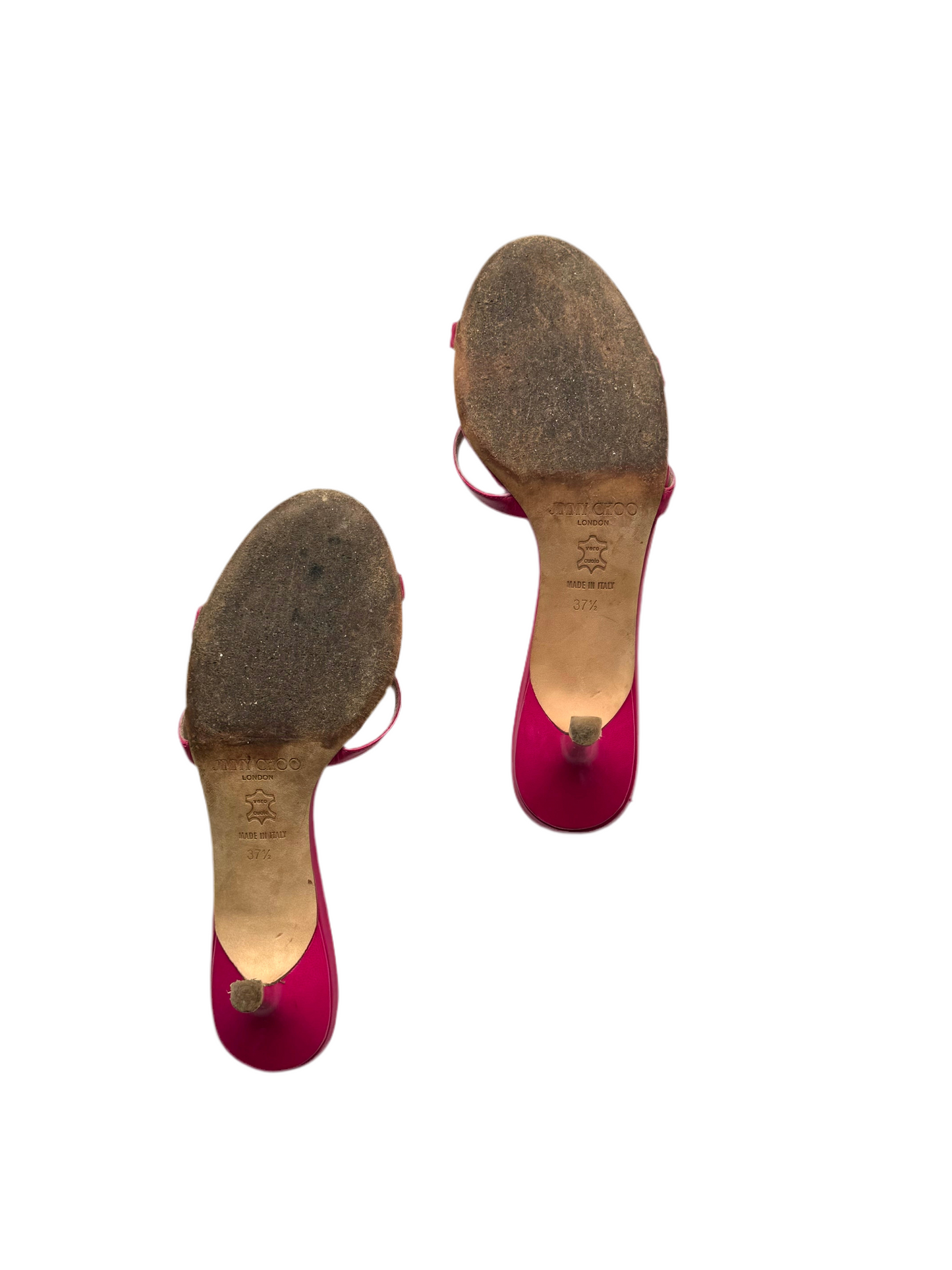 Jimmy Choo Pink Sandals (IT37.5 / US7-7.5)