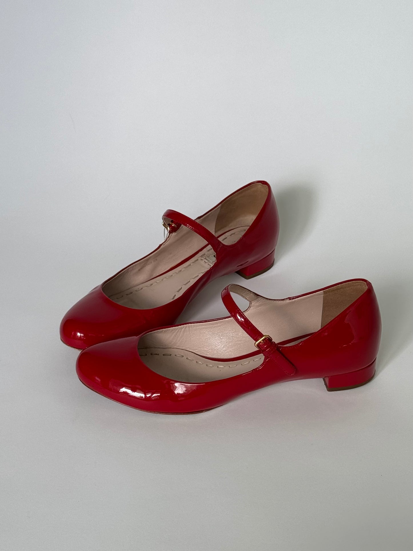 Miu Miu Red Leather Mary Jane (IT36.5 / US6-6.5)
