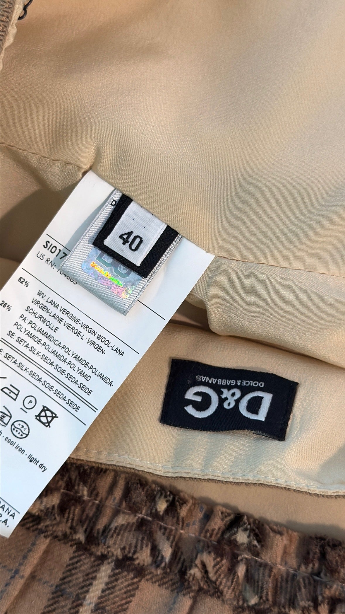 D&G Pleated Mini Skirt (IT40 / US XS-SM)