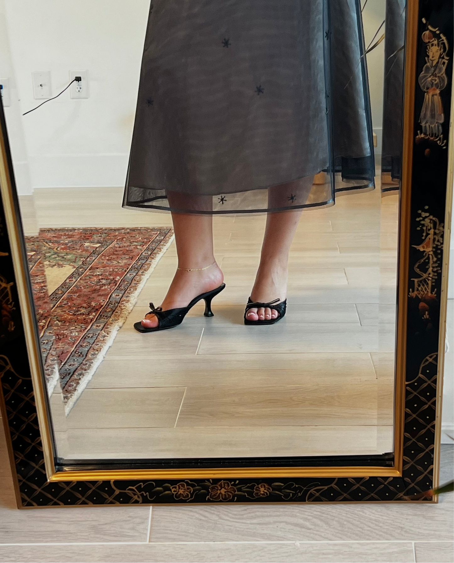 90’s Prada Satin Bow Slides (IT36.5 / US6-6.5)