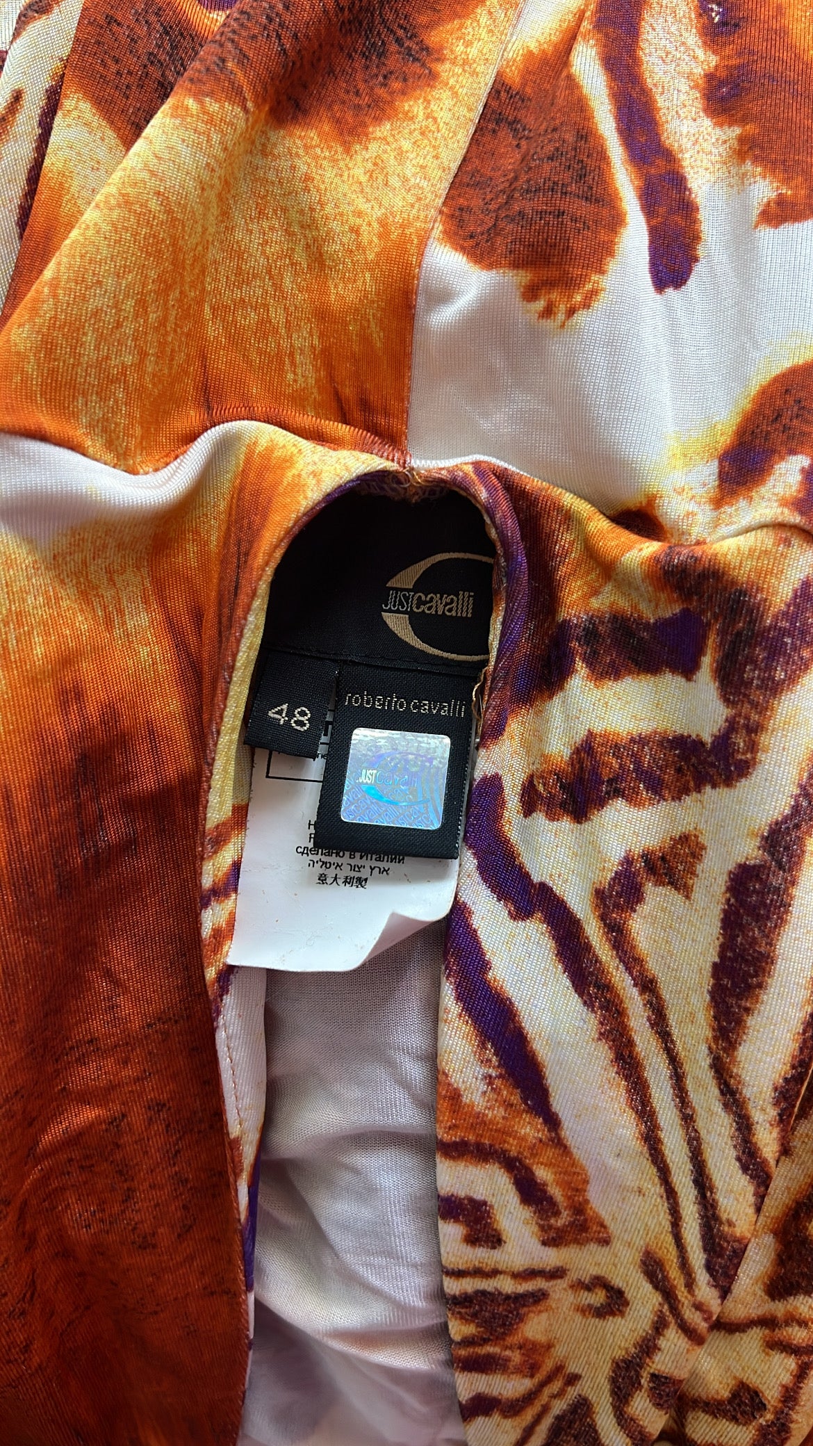 Just Cavalli Printed Dress (IT48 / US M)