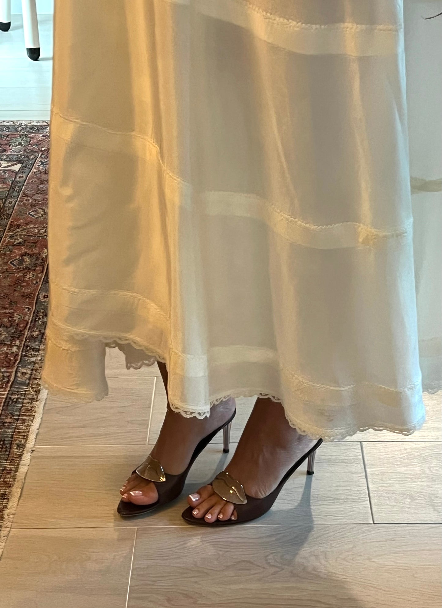 SS 2003 Tom Ford for Yves Saint Laurent "Dali" Lip Heels (IT37.5 / US7.5)