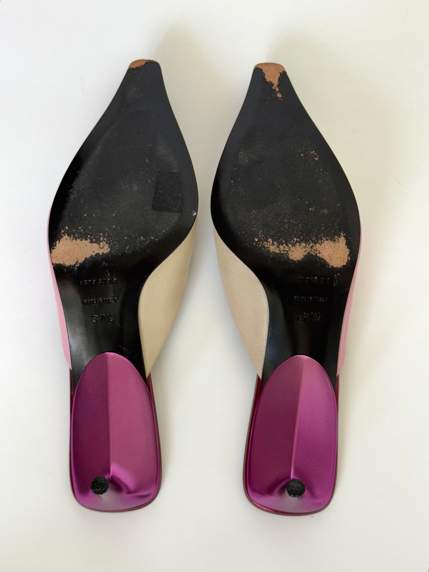SS2000 Miu Miu Lightning Bolt Mules (IT37.5 / US6.5-7)