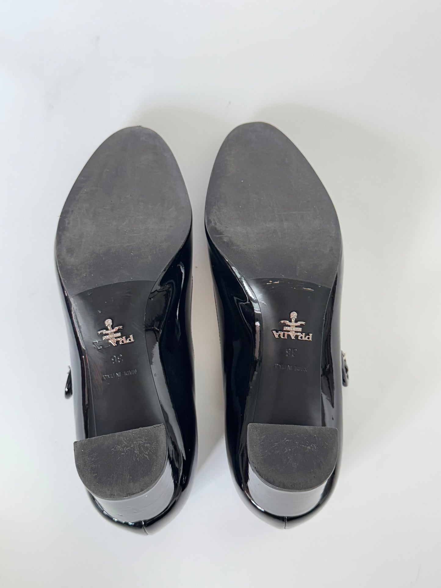 Prada Mary Jane Heels (IT36 / US6-6.5)