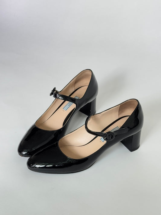 Prada Mary Jane Heels (IT36 / US6-6.5)