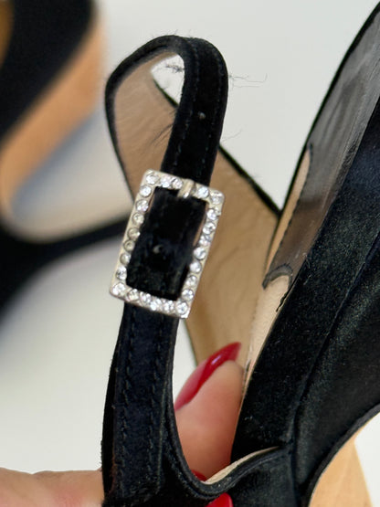 Jimmy Choo Flower Slingbacks (IT37 / US6.5-7)
