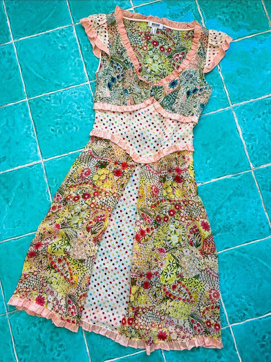 Moschino Polka Dot Dress (IT42 / Small)