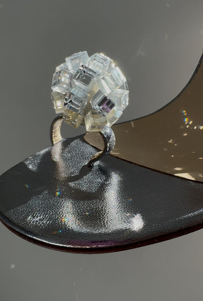 Jimmy Choo Crystal Ball Sandals (IT37.5 / US6.5-7)