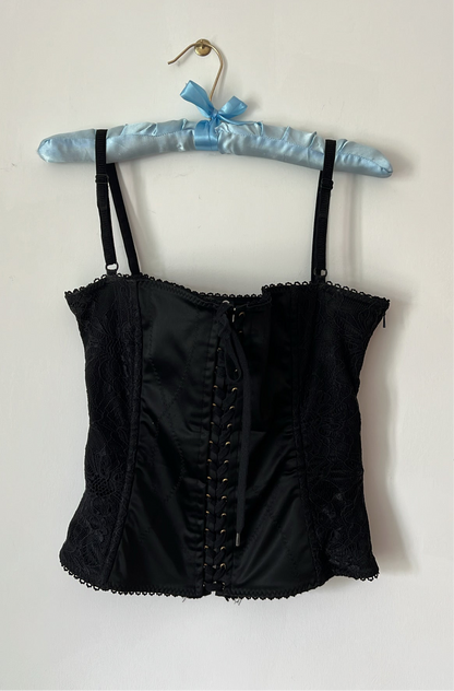D&G Black Lace Corset (S-M)