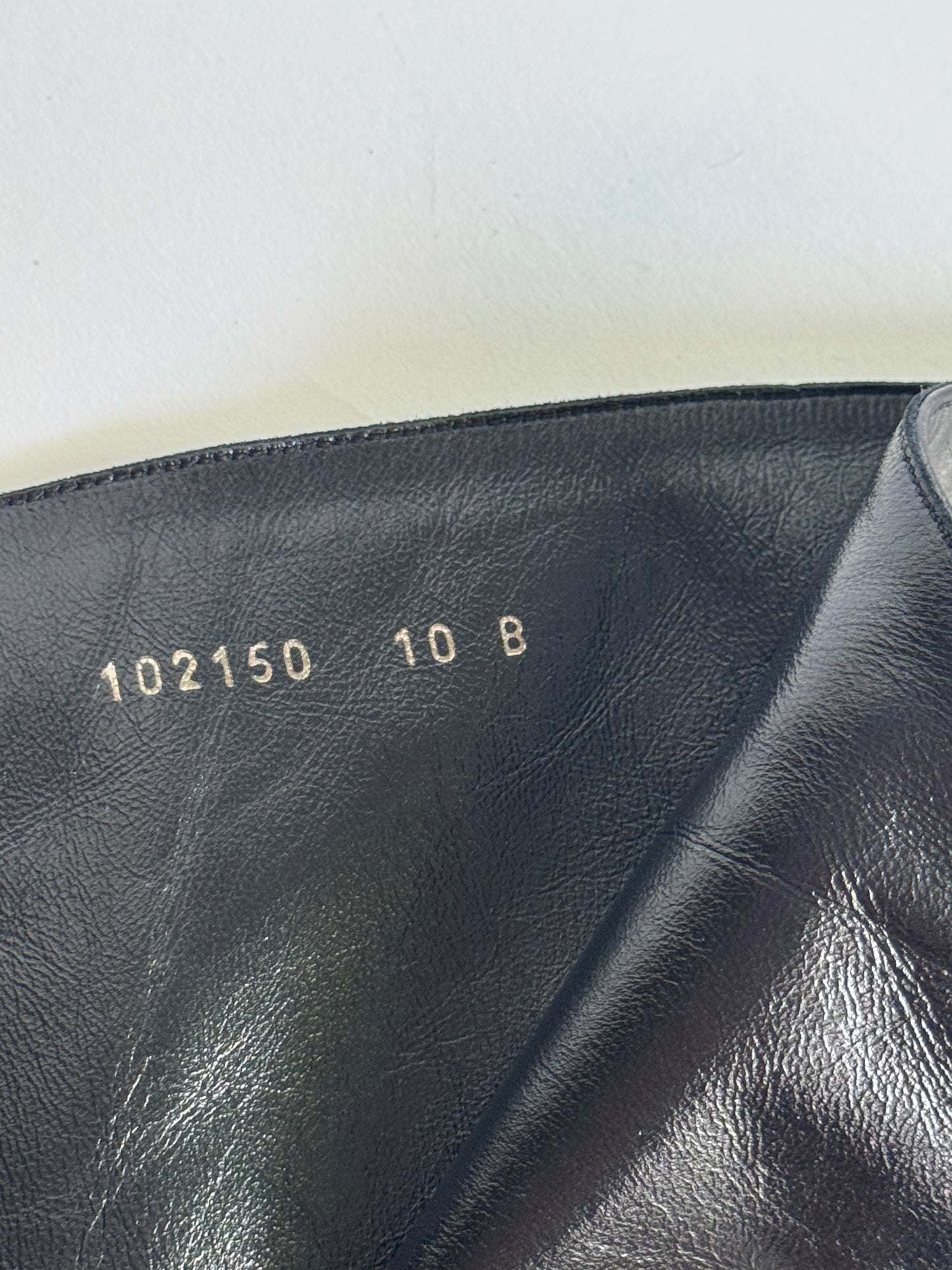 Gucci Black Leather Horsebit Boots (IT40 / US8.5-9)