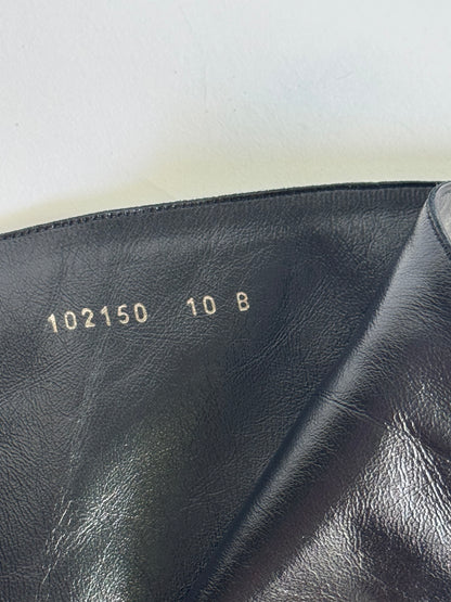 Gucci Black Leather Horsebit Boots (IT40 / US8.5-9)